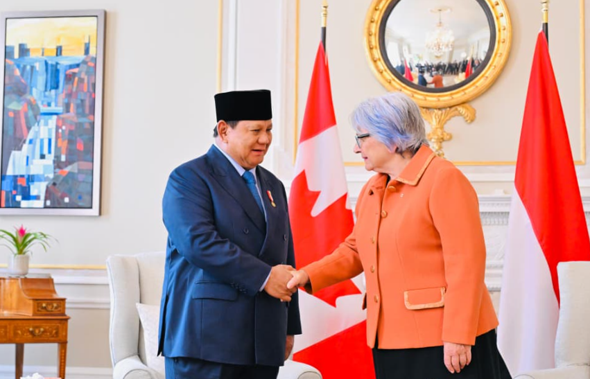 Presiden Prabowo Bertemu Gubernur Jenderal Kanada, Pertegas Komitmen Indonesia dan Kanada dalam Bangun Sinergitas